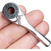 Portable Ratcheting Wrench Mini Ratchet Furniture Assembly Supplies for Bicycle Electronics Car Campers RV Technicians Toys