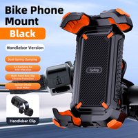AliExpress 696 Newest Motorcycle Phone Holder Bicycle Phone Support Ultra Stable Anti Shake Handlebar Bracket Rearview Mirror Phone Holder