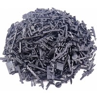 Blocs de construction de la série militaire 50 g/sac, accessoires d'armes, pièces de Pack WW2 City SWAT, accessoires, briques à monter soi-même, jouets pour garçon, cadeau
