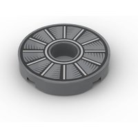 Small particle building block MOC 15535pr0001 pb01 21605 p03 printing turbine spare parts toy