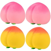 Peach Squishy Stress Ball Mustbuy Needoh Nice Cube Cheese Squishy Squishies Needoh Squishies Squishy Toys Fidget Sensory Toys