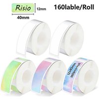 D30 Printer Thermal Label Tape 12*40mm Waterproof Self-adhesive Roll Sticker Paper Sort Tag For Marklife P12 P15 Phomemo Q30 D35