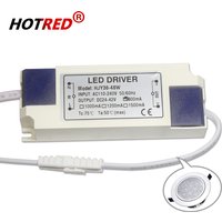 LED Driver Power Supply 36W 40W 45W 48W 50W Light Transformer Output DC24-42V 900mA 1200mA 1500mA External Driver DC Connector