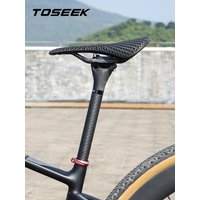 AliExpress TOSEEK Carbon Seatpost MTB/ Road Bike Seatpost 27.2/31.6MM Seat Tube Mountain Bicycle Seating Offset 0mm Cycling Accessories