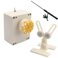 Fishing Rod Building Kit Fishing Rod Repair Machine 0-40 Rpm Epoxy Resin Rotating Gluing Machine For Fishing Rod Building tool