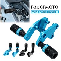 For CFMOTO 675SR 675NK 675SR-R Motorcycle CNC Frame Slider Falling Crash Pad Protector Protection Fairing Guard 675SRR 675 SR NK
