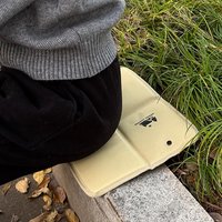 Foldable Outdoor Sitting Pad 600D Oxford Cloth Waterproof Beach Cushion Portable Hiking Camping Sitting Pad for Travel