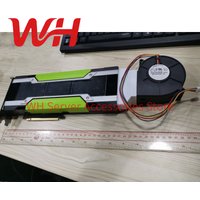 for Nvidia Tesla P40 24GB GPU GDDR5 PCIE Graphics Accelerator Card with Cooling Fan for AI Inference Deep Learning