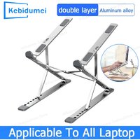 Laptop Stand Portable Bracket Aluminum Alloy For Macbook Folding Adjustable Computer PC Tablet Stand Heat Dissipation Holder