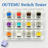 Outemu Switch Tester 9 12 Key for Mechanical Keyboard Gaming Switch Blue Linear Clicky Slient Silver White Axis Customize Gaming
