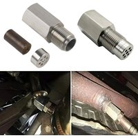 1PCS Oxygen Sensor Adapter Car Inspection Engine Light Fixing Catalytic Network Oxygen Sensor Interval Mini Catalytic Converter