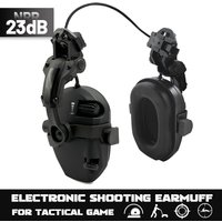 Premium Electronic Shooting Earmuffs - 23dB Active Noise Cancelling Hearing Protection for Hunting Shooting & Tactical Training