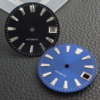 28.5MM Watch Dial Single Calendar Fits NH35 NH36 Movement Accessories NH35 Dial Watch Replacement Parts Watches For Man