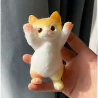 New Products Simulated Cat Pinching And Stress Relieving Toys Diy Creative Gifts Cute Ornaments As Holiday Surprises For Friend