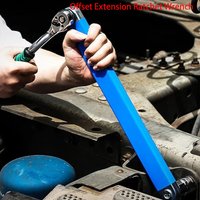 Extension Ratchet Wrench Long Rotary Key Torque Large Impact Socket Spanner Tight Spaces Automotive Tools 1/2", 1/4" and 3/8