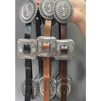 Women's Fashion Vintage Genuine Leather Corset Female Cummerbund Coat Waistband Dress Decration Wide Belt J112