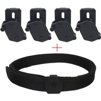 Vcorde bagIPSC-Ensemble de poudres pour magasins à vitesse droite, ceinture de tir de compétition Airsoft, rotation multi-angle, poudres Mag