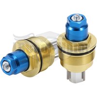 Front Tube Fork Caps For SUZUKI GSX-R750 GSXR750 2000-2003 2001 2002 Preload Fork Bolts Adjuster Cover 51189-35F00 51829-33E20