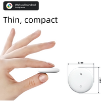 Smart GPS Tracker Mini Tag for Google Find My APP Anti Lost Reminder Device Android Locator Car Key Pet Kids Finder