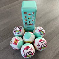 New In Stock Brands Ball Mini Refrigerator Food Trendy Blind Box Mini Toy Set Great Dollhouse Scene Playable Presents Toys