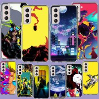 E-Edgerunners Cartoon C-Cyberpunk Phone Case For Samsung A16 A26 A36 A56 A17 A15 A25 A35 A55 A14 A24 A34 A54 A04S A05S Galaxy No
