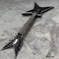 For Silver Gray Fork Electric Guitar | Professional Heavy Metal Performance Guitar