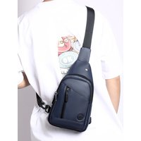 AliExpress unixinu Casual Men's Chest Bag with Adjustable Shoulder Strap, Multiple Pockets Crossbody Sling Bag Suitable for Cycling Commuting Sport