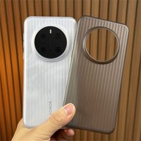 Case For Honor Magic 7 Pro 6 6Pro 5G Matte Clear Hard PP Silicone Cover For Magic7 7Pro Slim Thin Luggage Stripe Shell Bumper