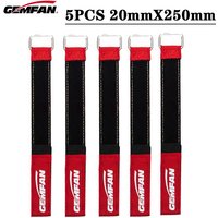 5PCS Gemfan High-Strength Anti Skid Woven Lipo Battery Strap 16mmX250mm/ 20mmX250mm Lipo Battery Strap for FPV Freestyle Drone