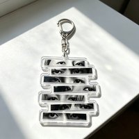 Cute Kpop Cartoon Chibi Keychain Accessories Bag Game Keyrings Jewelry Manga Fans Gifts
