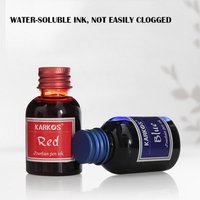 10 Colors 30ML Colorful Fountain Pen Ink Refilling Inks Universal Refill Ink Stationery Brand New Product School Supplies School
