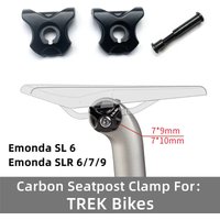 Carbon Fiber Bike Seat Tube Clamp,Applicable Trek Oval 7*9 / 7*10mm Carbon Fiber Seat Tube Clamp,Suitable for carbon fiber road