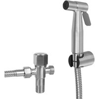 Hand Bidet faucet shower head Handheld Bidet sprayer set For toilet self cleaning Stainless Steel For Bathroom hand sprayer