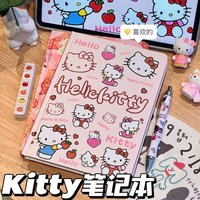 Cartoon Cute Kitty Cat A5 High Appearance Memoirs Student Handbooks Color Pages Hardshell Thickened Notebook