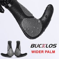 AliExpress BUCKLOS Bicycle Handlebar Rubber Grips Non-slip Ergonomic Mountain Bike Bar Covers Comfort MTB E-Bike Hybrid Scooter Cuffs