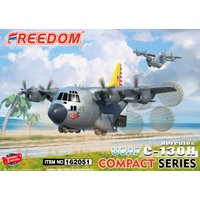 Freedom model Assembly kit 162051 USAF C-130H Hercules Compact Series