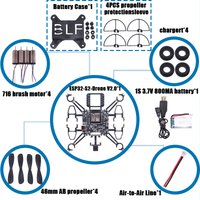 Angeltoy ESP32-Drone V2.0 Flight Control Open Source Quadcopter ESP-Drone Drone Model Wifi Remote Control Crazyflie
