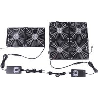 120mm High Speed Cooling Fan with Speed Controller | 12V/220V, For BTC Miner Chassis, Server Cabinet, Heatsink & GPU Cooling