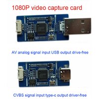 CVBS to USB capture Analog signal to digital USB camera module CVBS to USB module UVC free drive for Android free plug and play