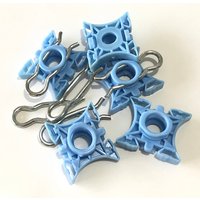2/4/8/10Pcs Auto Window Regulator Sliding Pivot Clip Fastener For Volvo 740 940 960 S80 S90 V70 V90 XC70 XC90 SET4REG8496