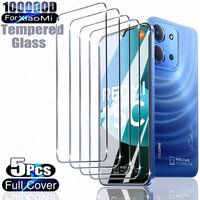 5pcs Tempered Glass For Xiaomi 15T Pro 14 T Pro 13T Pro 14 13 12 Lite 12T Pro Mi 11 Lite Protective Glass For Xiaomi 15T 14T 13T