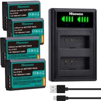 LP-E10 LPE10 LP E10 Camera Battery for Canon EOS 1100D 1200D 1300D 2000D 4000D Rebel T3 T5 T6 KISS X50 X70 X80 Battery