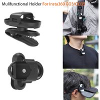 Multifunctional Backpack Clip Holder For Insta360 Go 3S/Go 3 Anti-Shake 360 Rotation Mount for Insta360 Go 3S Camera Accessories
