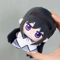 Kaname Madoka Anime Plush Doll Soft Plushies Stuffed Figure Akemi Homura Cosplay Bag Pendant Keychain Anime Peripheral Toys