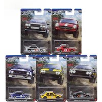 Original Hot Wheels Car Rally Racers Toys Boys 1/64 Diecast Audi Quattro Honda Ford Escort Datsun Lancia Rally Models Vehicles