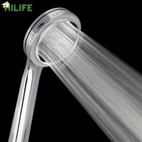 Pressurized Nozzle Shower Head 1pc High Pressure Rainfall Chrome Bath Shower Head High Quality Water Saving Spray Nozzle