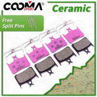 4 Pairs Ceramic Bicycle Disc Brake Pads for Hope RX4 Road Caliper, Elite Class