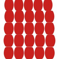 30 Pcs 3 M Red Adhesive Sticker Double Adhesive Tape Affected For Gopro Hero13 12 11 10 9 8 7 6 5 4 for SJ4000 for Xiaomi for Yi