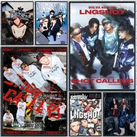 Boy Group LNGSHOT Poster High-definition posters, wall art for living room and home decor.