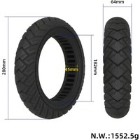 12.5 * 2.5-45 Off-road Solid Tires Suitable for Xiaomi 6 Electric Scooter Original 12 Inch 60/90-8 Anti Slip and Wear-resistant